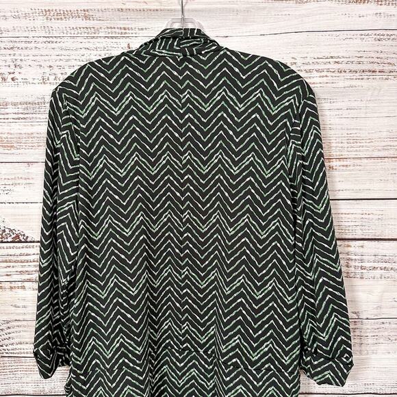 Robert Louis Mature Career Flowy Soft Open Front Cardigan, EUC, Medium - Picture 10 of 10